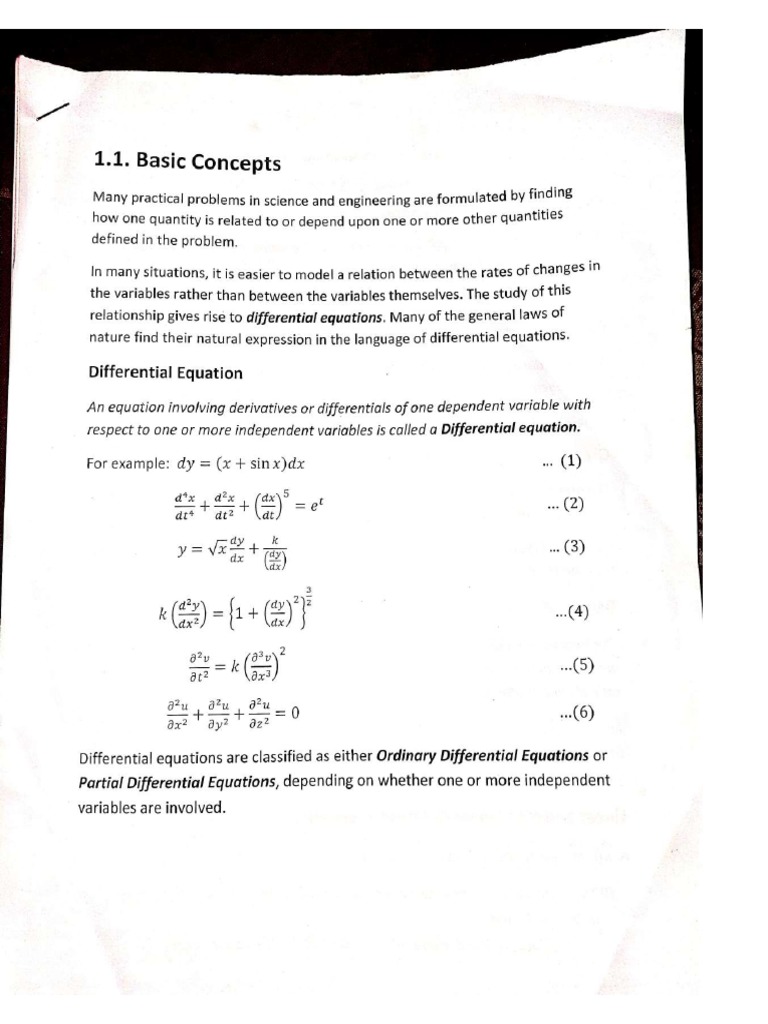 Solutions For Additonal Problems In Homogeneous And Non Homogeneous Differential Euations Equations Differential Equations