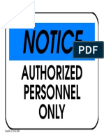 P11. Authorised Personnel Only PDF