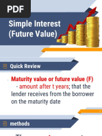 Simple Interest (Future Value)