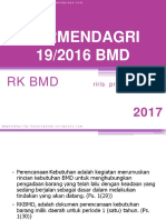 Permendagri 19 2016 RKBMD - FP