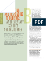 Preventing and Responding To Bullying:: An Elementary School'S 4-Year Journey