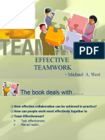 Effective Teamwork: - Michael A. West