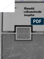 Radu Ianculescu - Manualul Radioamatorului Incepator