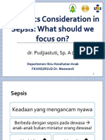Dr Pudjiastuti - Pediatrics Consideration in Sepsis