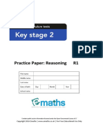 Maths Key Stage Sample Paper