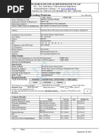 Hospital Document Hospital Information Form (PSP)