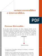 Procesos reversibles e irreversibles