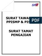 9) Surat Tawaran Pismp