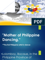 Mother of Philippine Dancing