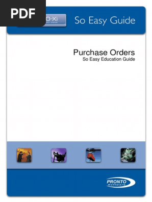 Purchase Order Processing X 670