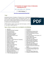 International Journal in Foundations of Computer Science & Information Technology (IJFCSIT)