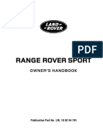 Land Rover Range Rover Owners Manual 2007