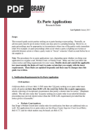 Ex Parte Applications1