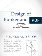 Design of Bunker and Silos: Presented by Prof - A.K. Sachan Professor Ced, Mnnit, Allahabad