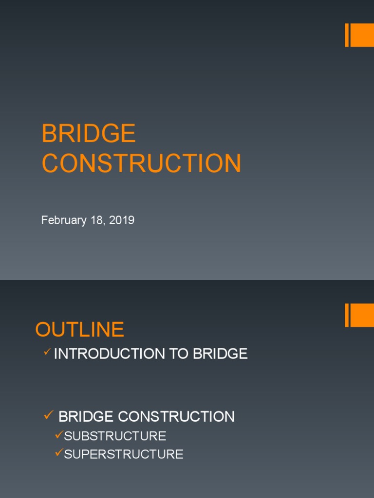 Pulunan Bridge Construction Overview | PDF | Deep Foundation ...