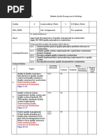 Understanding Quality Assurance in Construction: Pages 3-10