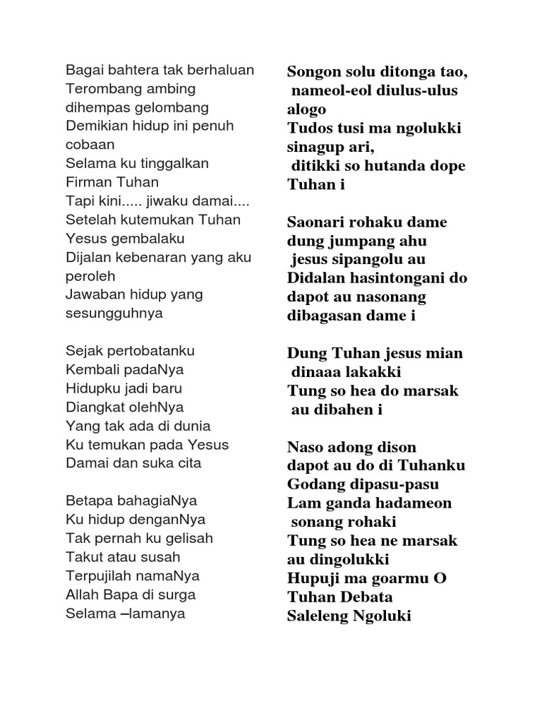 Bagai Bahtera Tak Berhaluan Docx