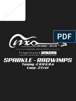 Sparkle - Radwimps: Tuning:Eadgbe Caop: 2 Fret
