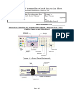 SASSCO Intermediate Check Instruction Sheet