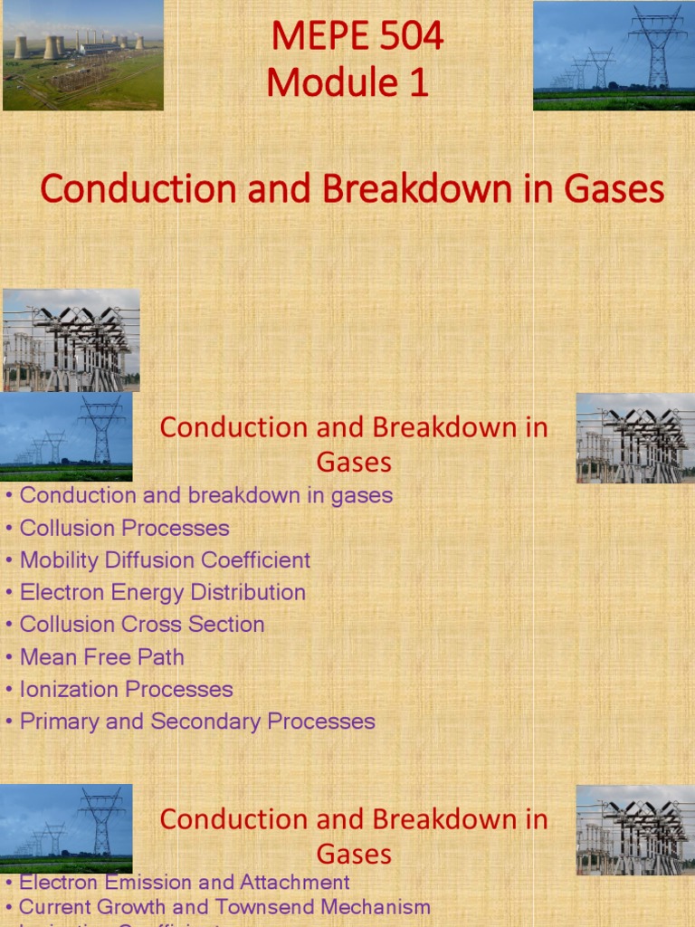Breakdown Mechanisms in Gases | PDF | Electrical Breakdown | Ionization