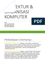 Organisasi Dan Arsitektur Komputer