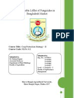 Available Lifflet of Fungicides in Bangladesh Market: Course Title: Crop Protection Strategy - II Course Code: PLPA 312