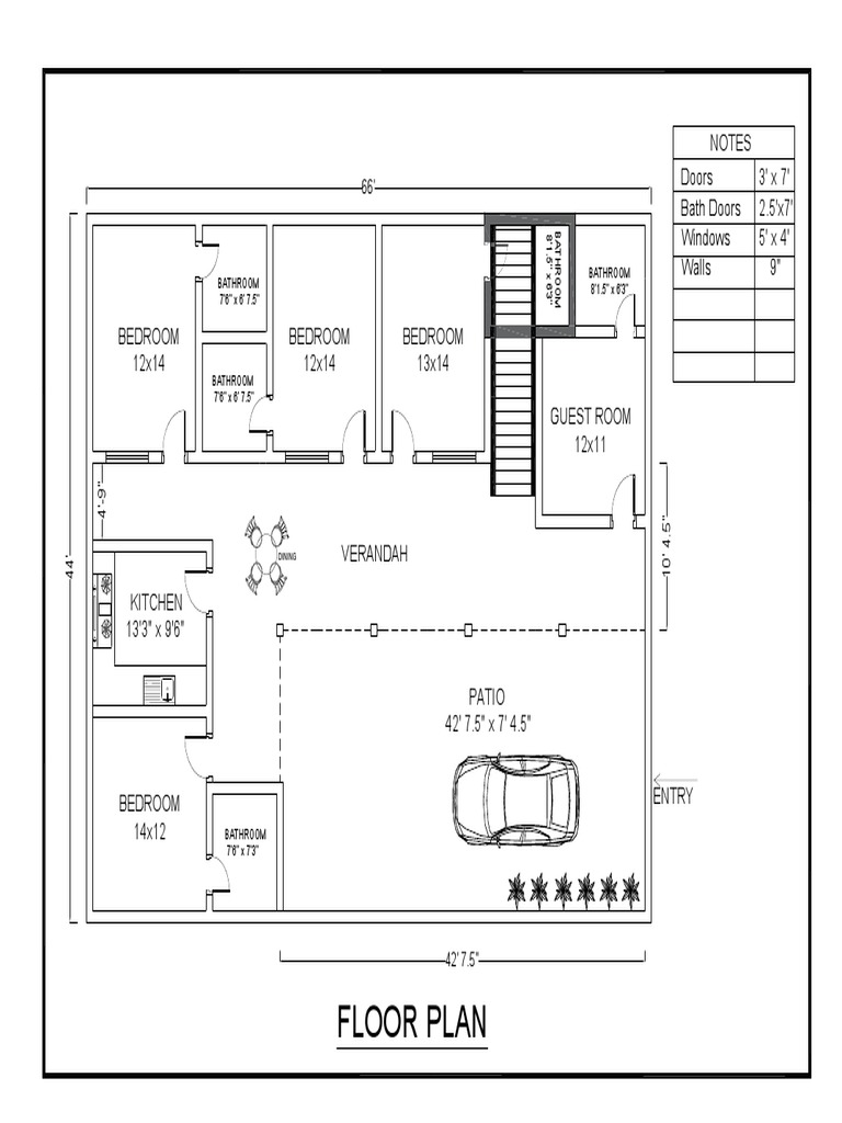 Home Floor Plan Details | PDF