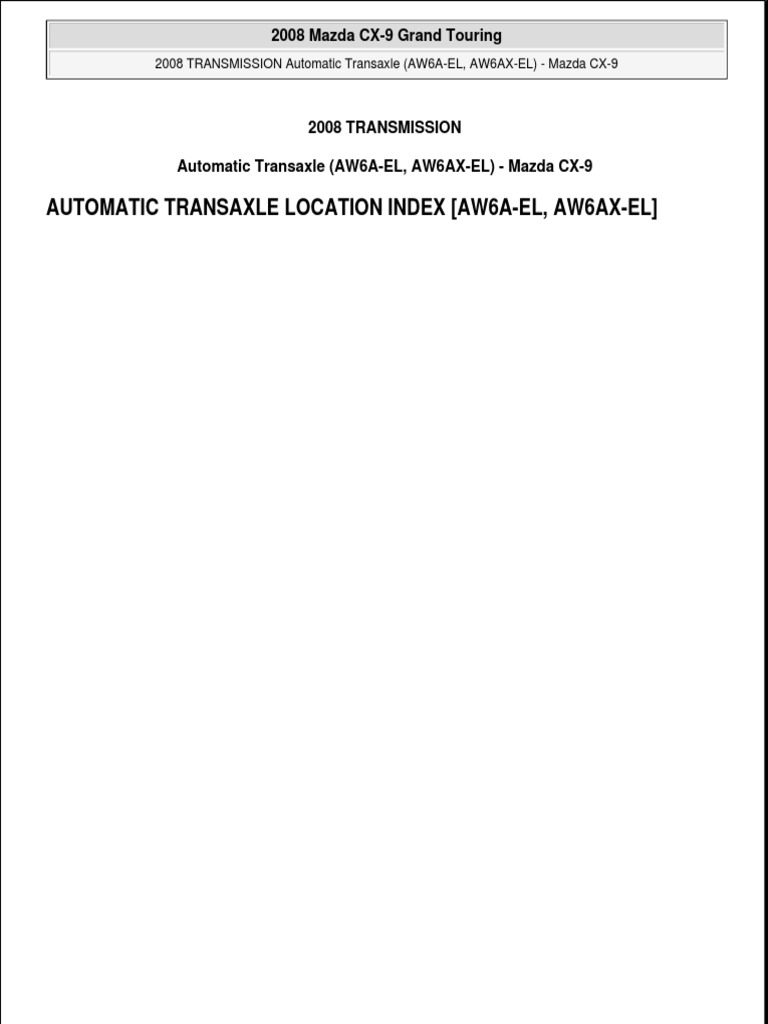 Auto Trans Service PDF PDF Automatic Transmission Throttle