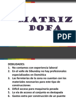 Matriz Dofa