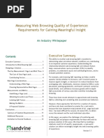 Whitepaper Web Browsing Qoe