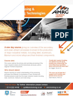 Metal Processing & Manufacturing Technologies(1)