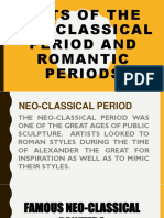 Arts of The Neo-Classical Period and Romantic Periods