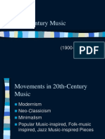 20 TH Century Music