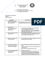 Epidimiology of Parasitic Infections in Local Area