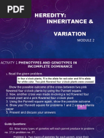 Module 2 Heredity
