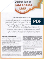 Khutbah Jumat Islam Agama Ilmu HD