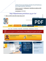 MEI_Configuração e Emissão de Notas Fiscais Nos Sistema Da Nota Fiscal Paulistana