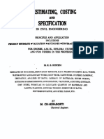 Estimating Costing Chakraborti