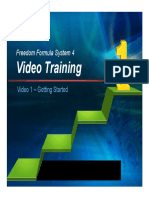Video Training: Freedom Formula System 4