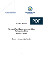 Advanced RG Course Manual 