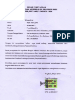 Surat Ket SDG Tidk Memperoleh Beasiswa