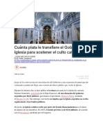 Chequeado - Argentia - Cuánta Plata Le Transfiere El Gobierno a La Iglesia Para Sostener El Culto Católico