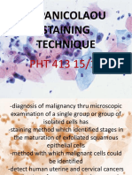 Papanicolaou Staining Technique PDF