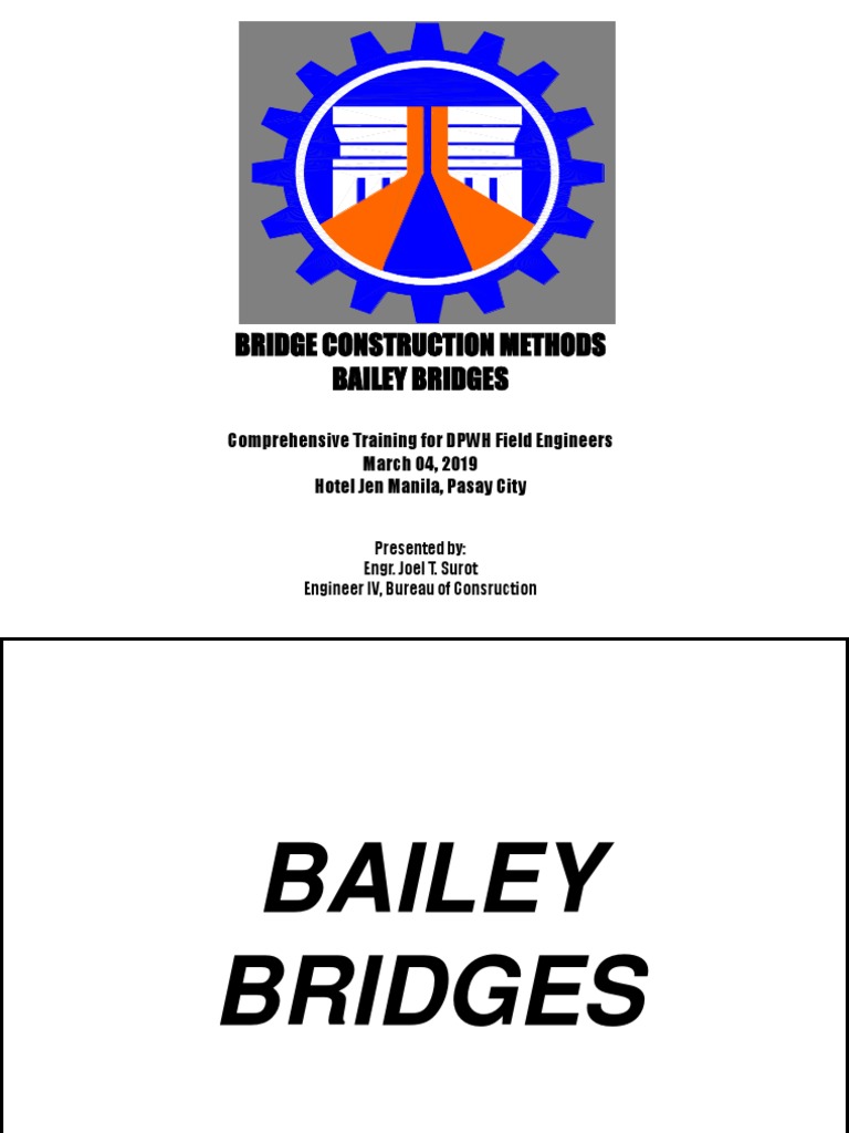 Bailey Bridge Construction Training Guide | PDF | Bridge | Truss
