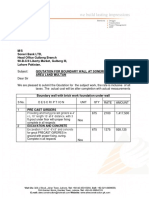 Boundary Wall Quotation for Soneri Bank Multan Land