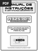 Manual Modulo de Som AB2500