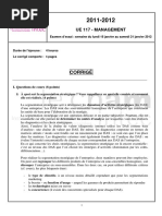 Examen Essai 2012 Corrigé 2012 Ue 117 PDF