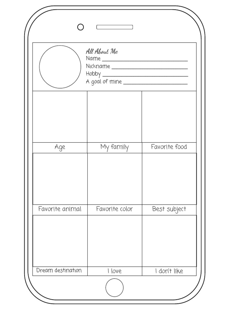 Personal Profile Template | PDF