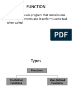 Array Function Structure Union