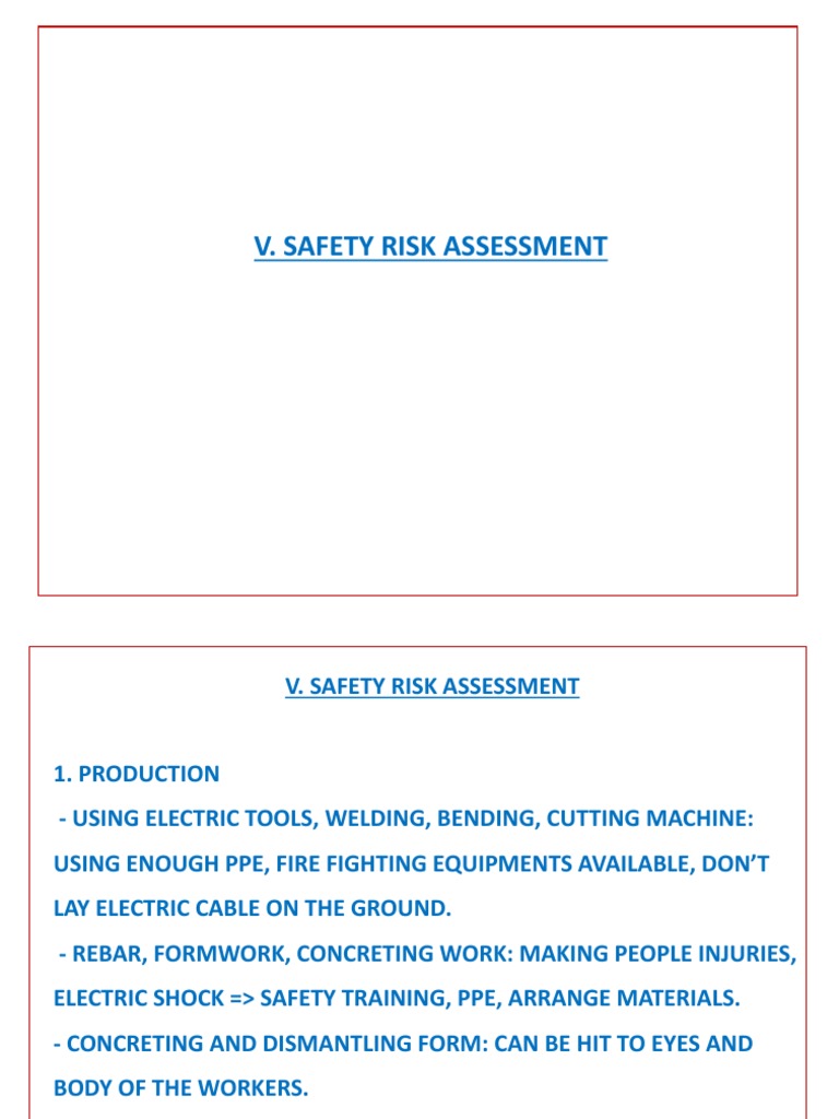 Risk Accessment | PDF | Technology & Engineering